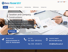 Tablet Screenshot of dasfiscaal.com
